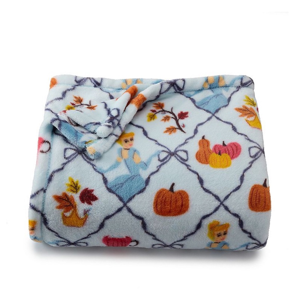 Kids Cozy Blue Cinderella Harvest Blanket